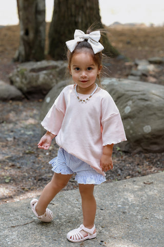Blue Stripe Short